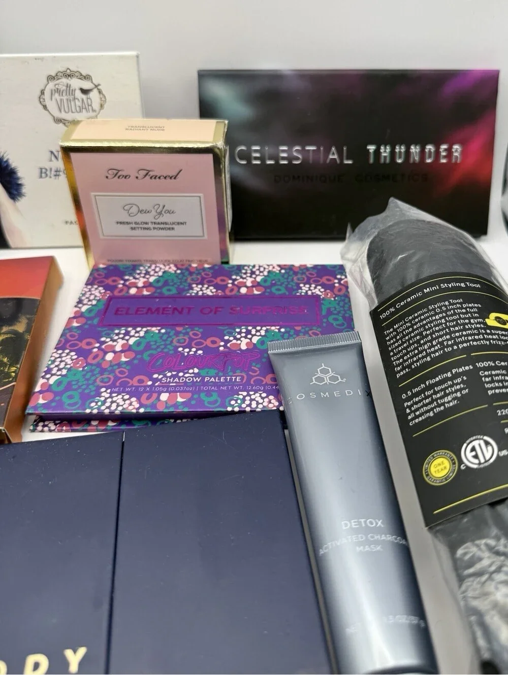 HUGE Makeup LOT: Tarte Rainforest Of The Sea Volume 3 III/Pur/Pretty Vulgar/MORE